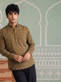 Desert Sun – Printed Cotton Short Kurta