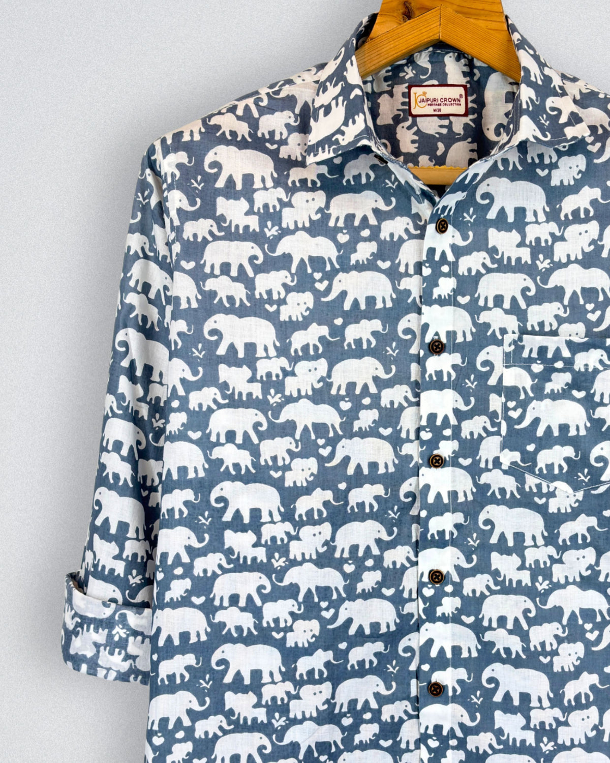 Safari Jungle – Printed Cotton Full Sleeve