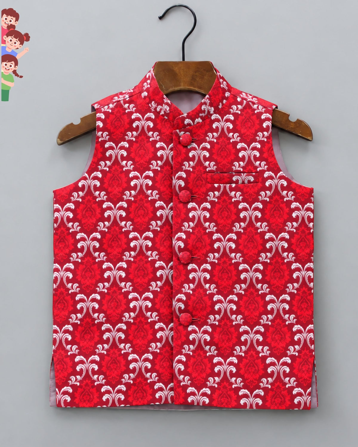 Vibrant Kids Nehru Jacket for Special Occasions