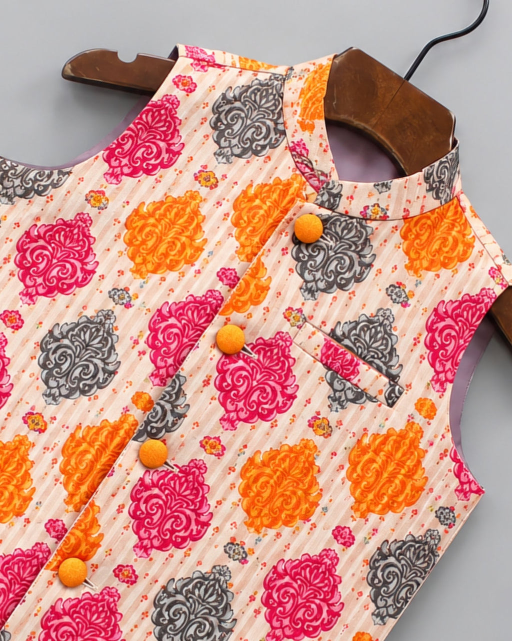 Vibrant Kid's Nehru Jacket