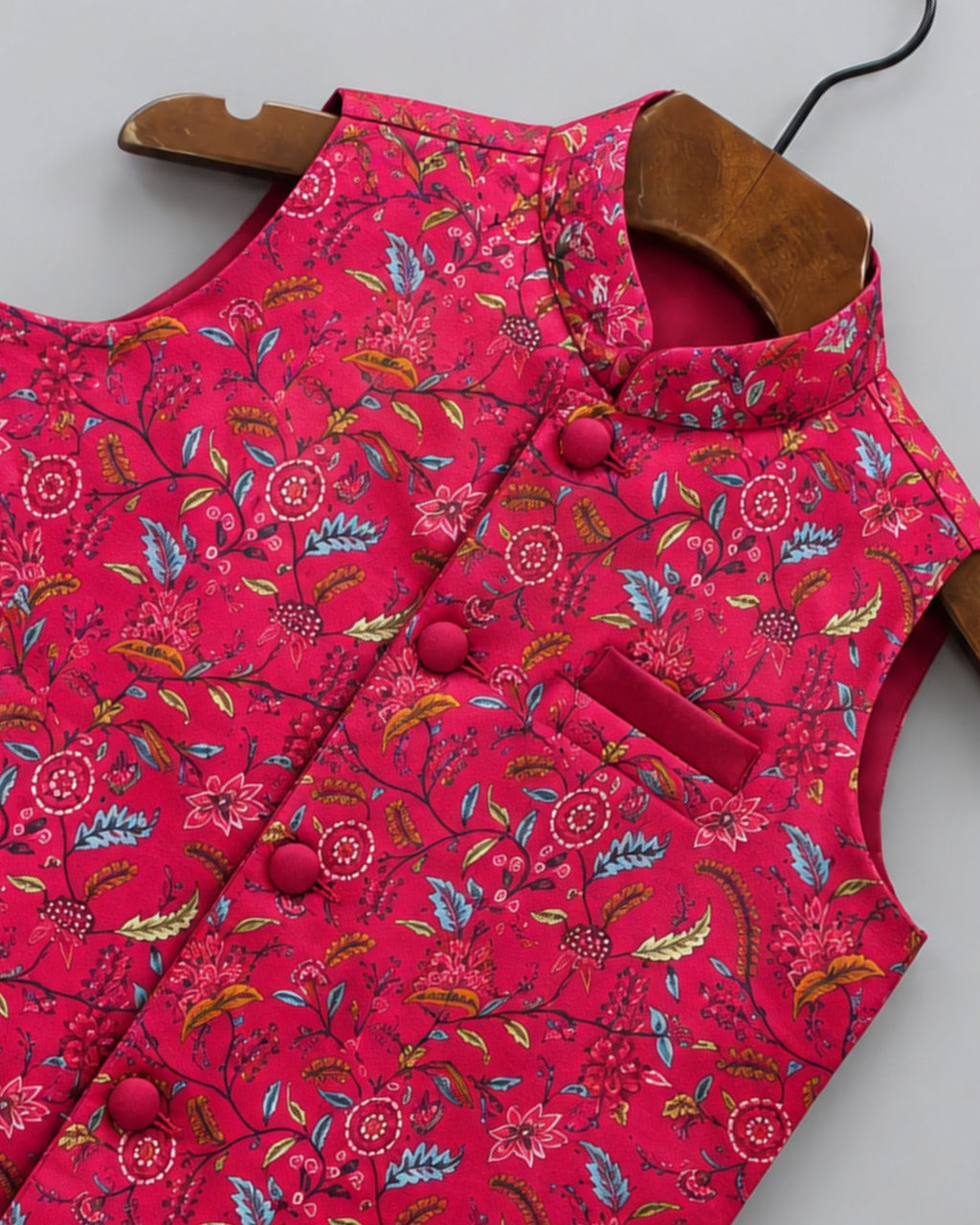 Vibrant Kid's Nehru Jacket