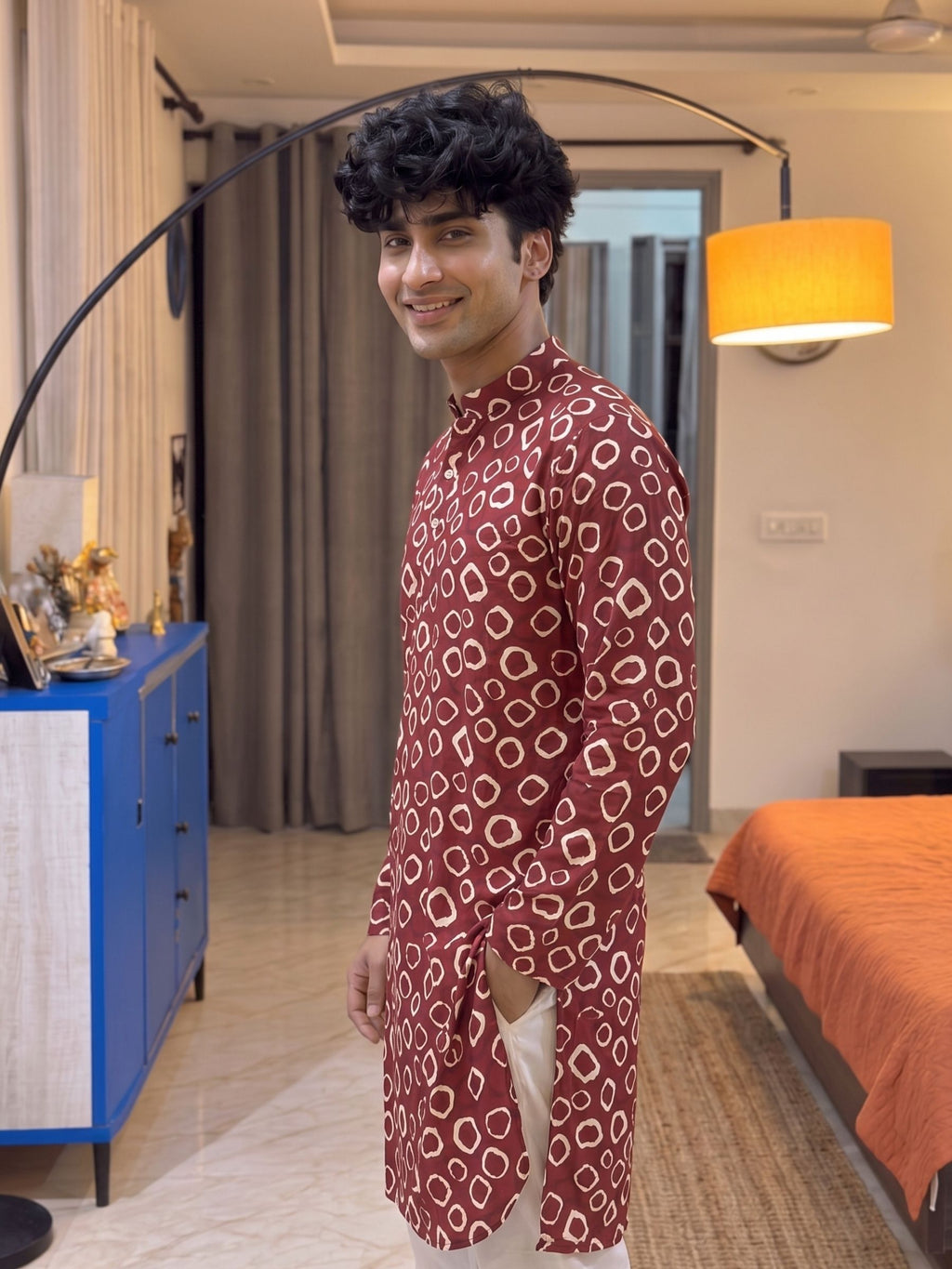 Stylish Printed Long Kurta