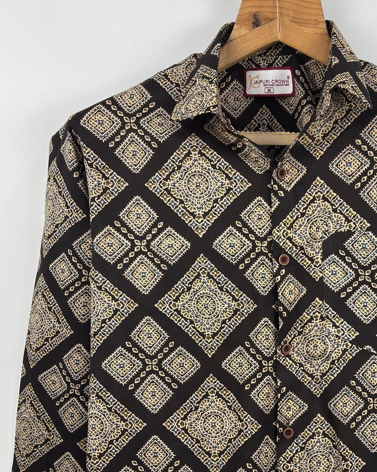 Desert Mosaic – Printed Cotton Full Sleeve Shirt