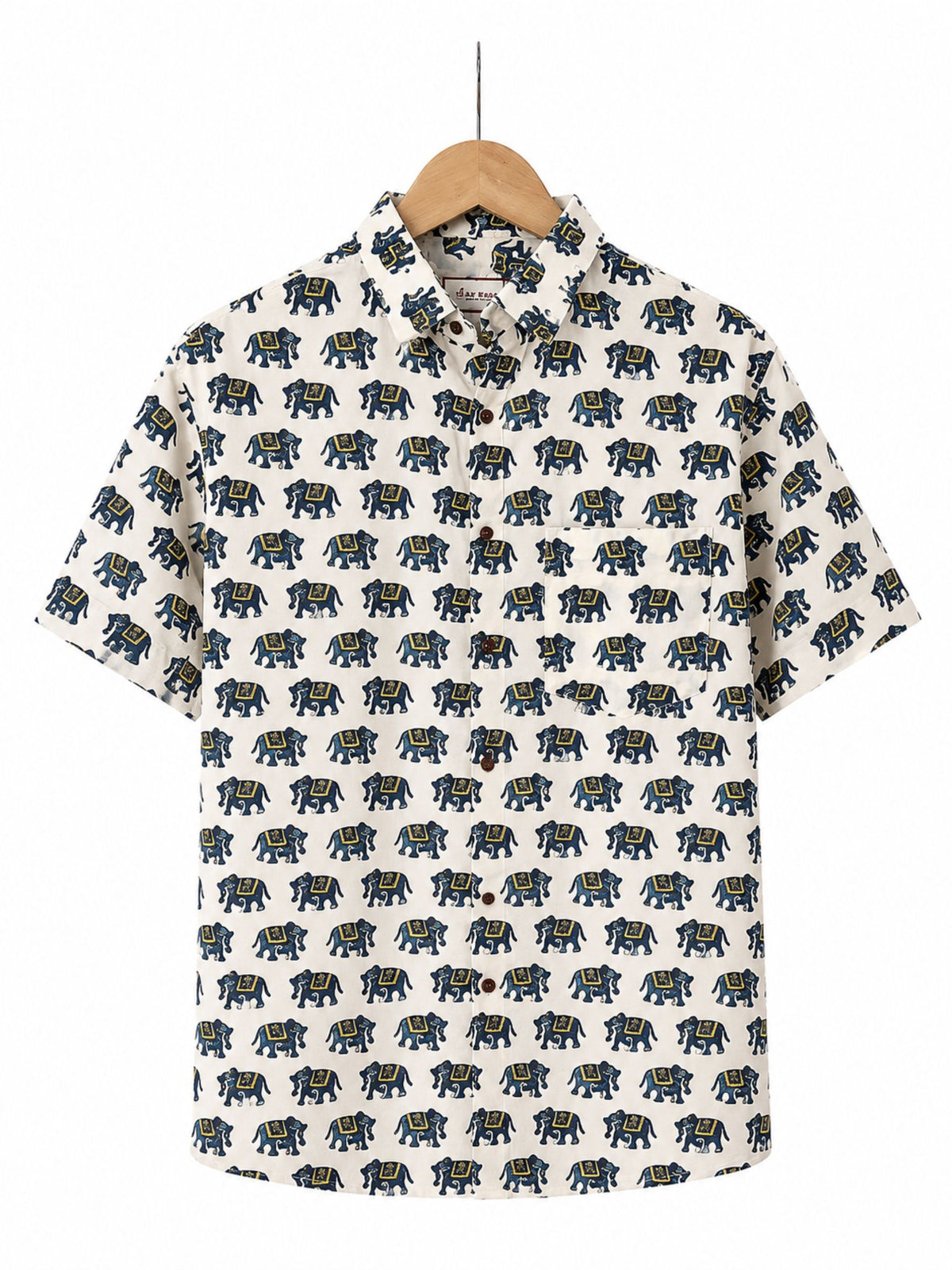 Royal Crown – Plus Size Printed Cotton Half Sleeve