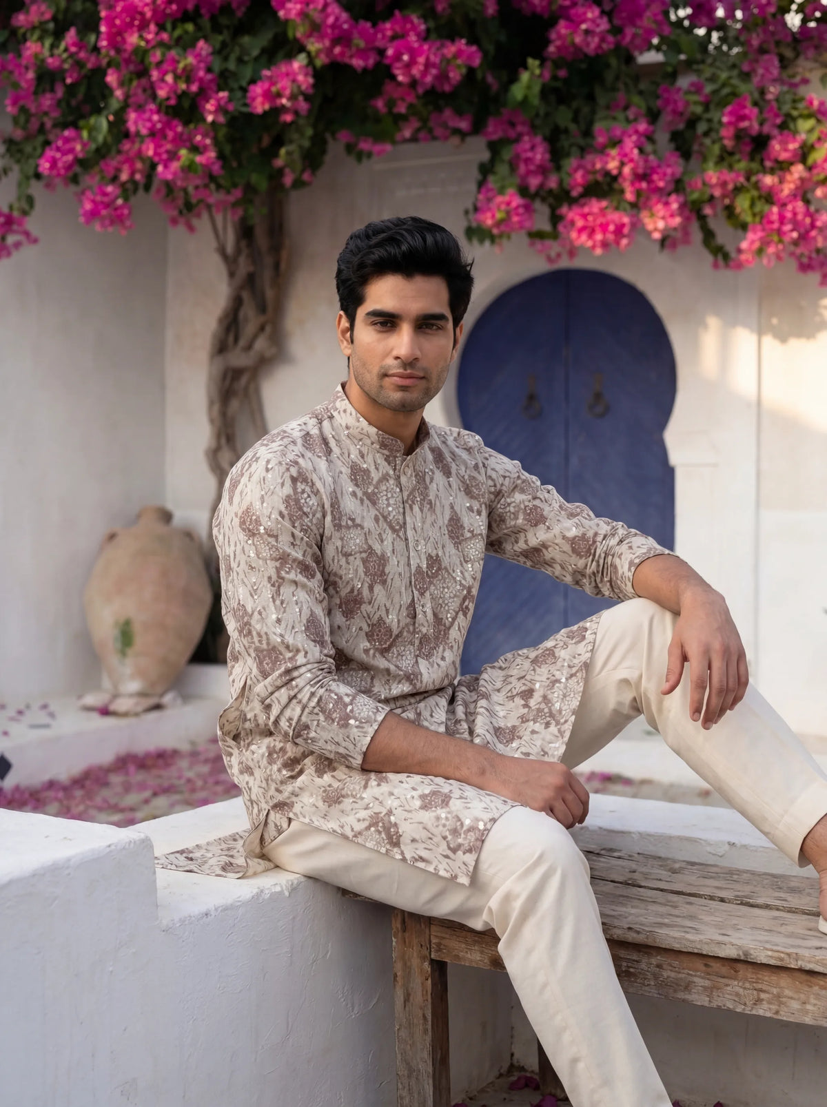Abstract Printed Kurta