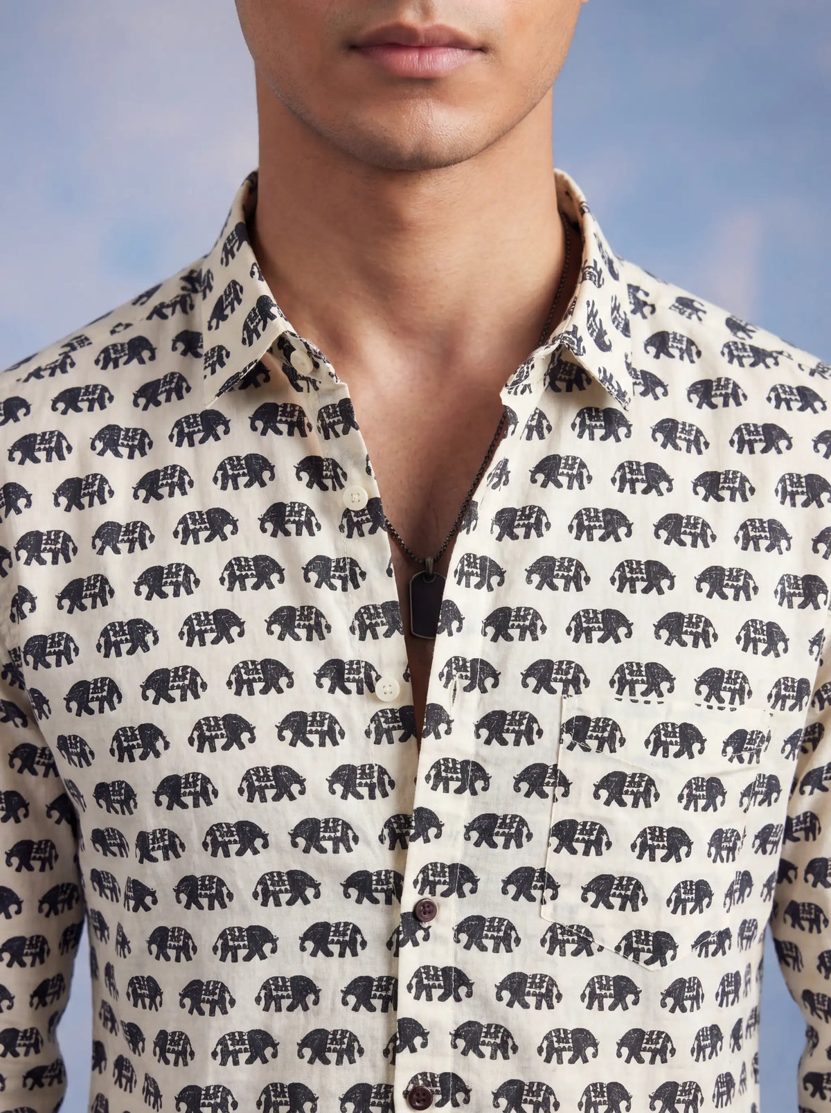 Elephant Dance – Full Sleeve Cotton Shirt