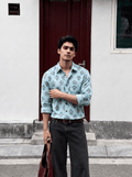 Floral Fusion – Printed Cotton Full Sleeve Shirt