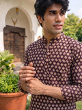 Heritage Charm – Printed Cotton Short Kurta