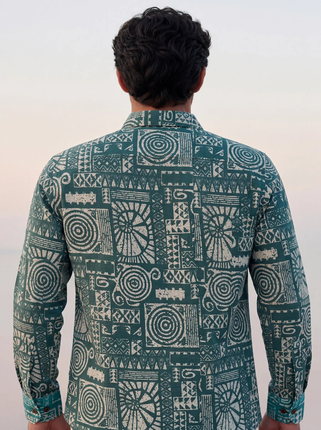 Sanganeri Spirit – Men's Full Sleeve Cotton Shirt