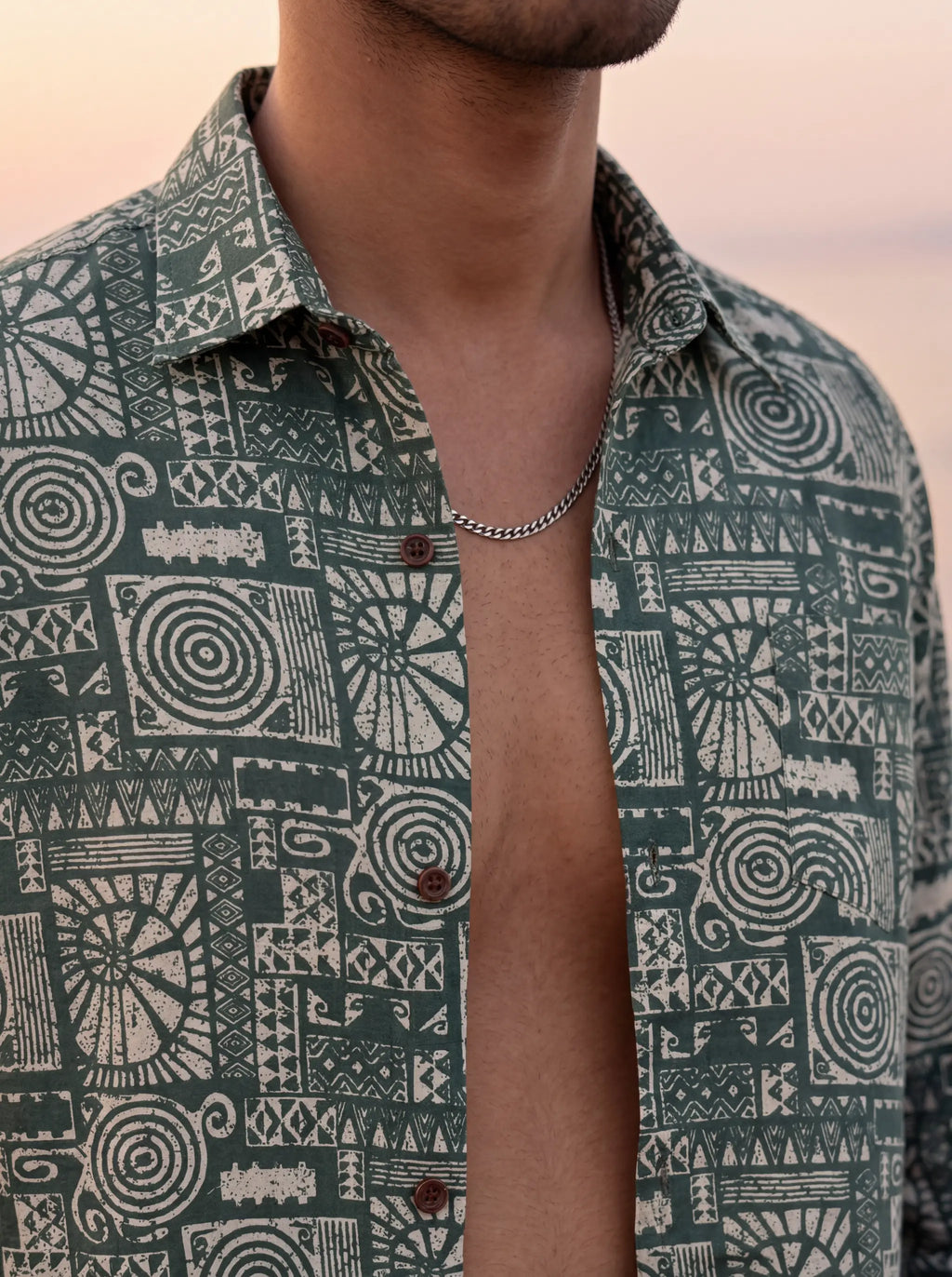 Sanganeri Spirit – Men's Full Sleeve Cotton Shirt