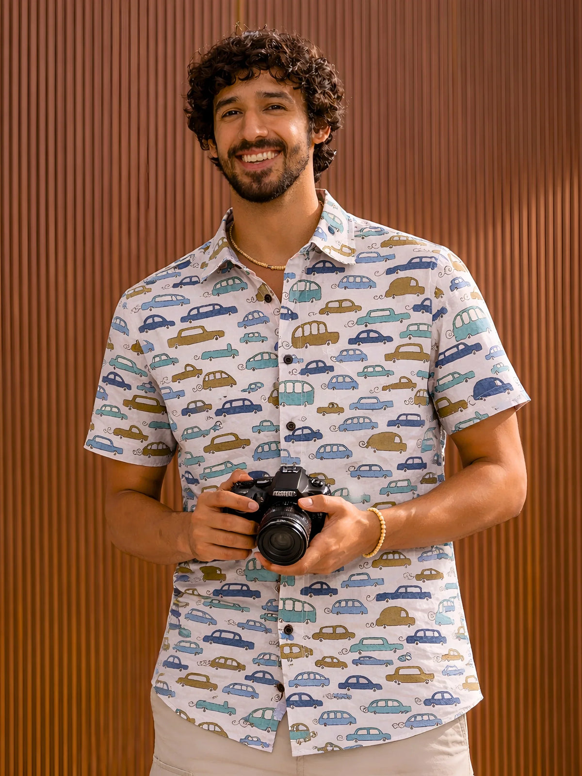 Nautical Vibes – Printed Cotton Half Sleeve