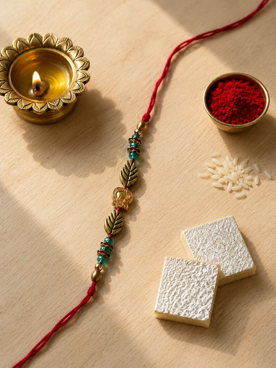 Royal Peacock Rakhi