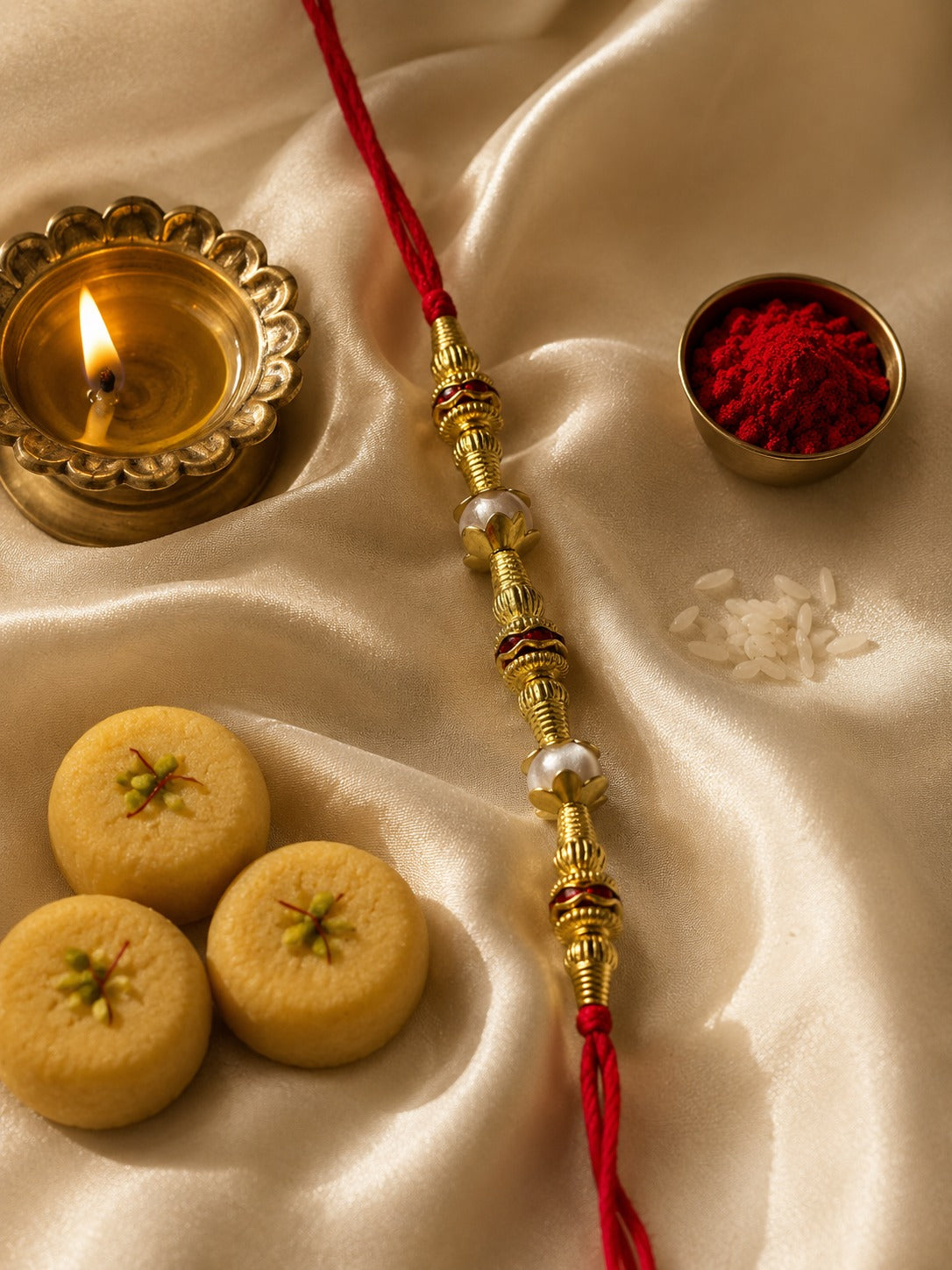 Rajputana Gold Rakhi