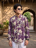 Vibrant Elegance – Printed Cotton Short Kurta