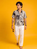 Art Drip — Digital Printed Cotton Cambric Shirt for Men | Jaipuri Crown - Jaipuri Crown