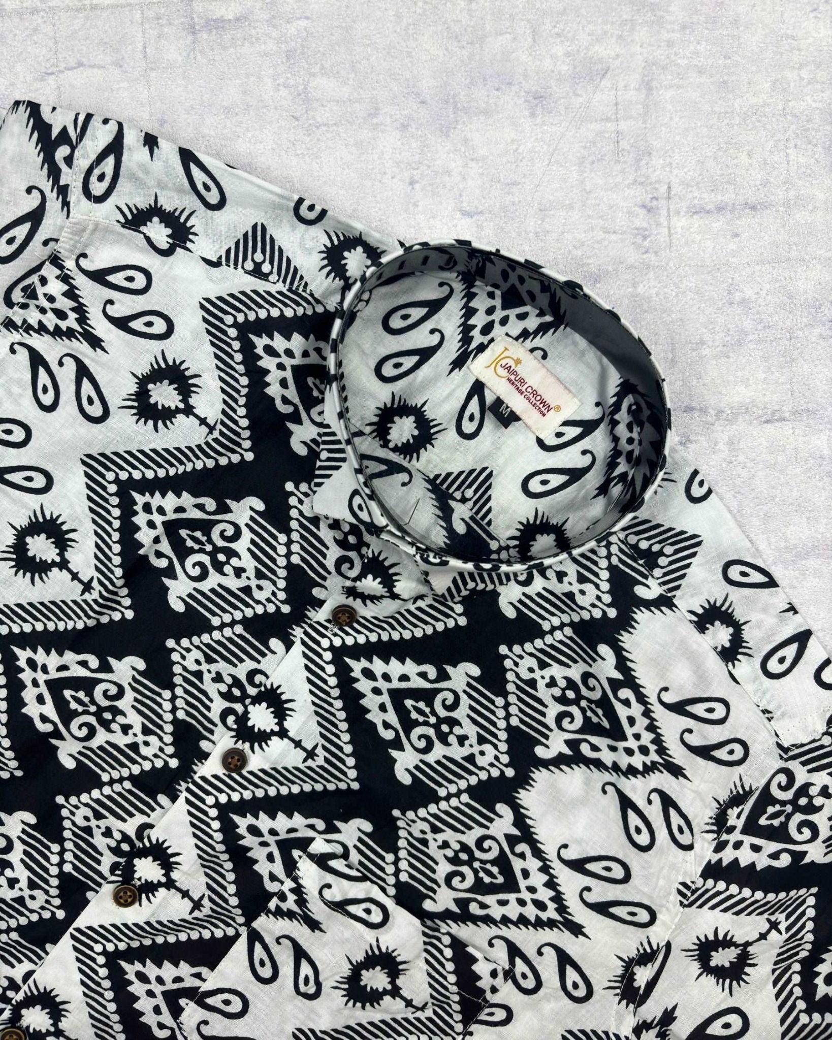 Artful Cotton Blocks - Jaipuri Crown