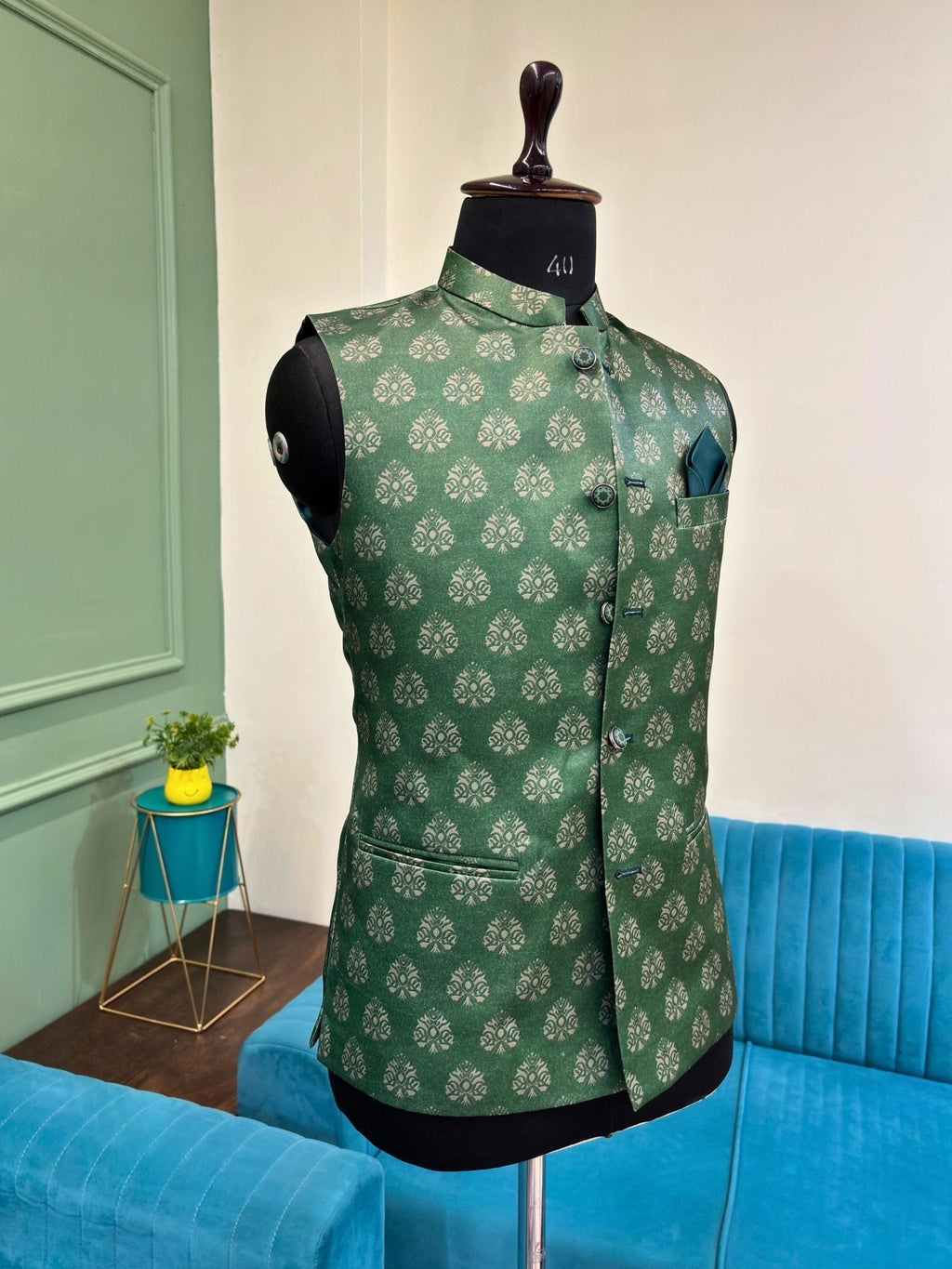 Artisan's Assemblage Nehru Jacket - Jaipuri Crown