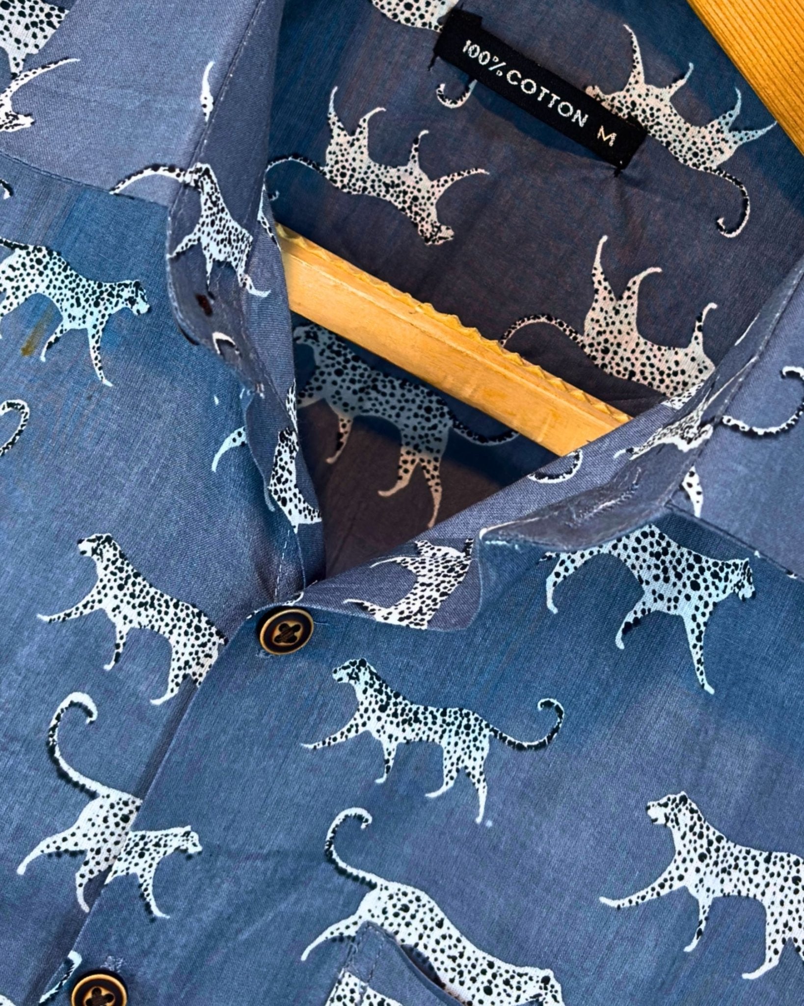 Baghira – Half Sleeve Cotton Shirt - Jaipuri Crown