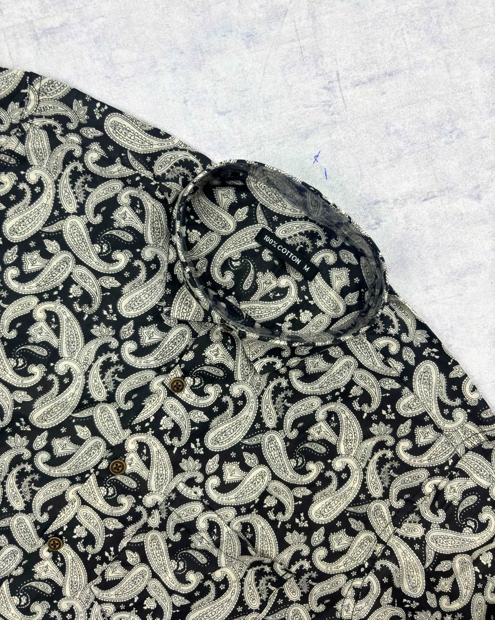 Black Kalamkari - Jaipuri Crown