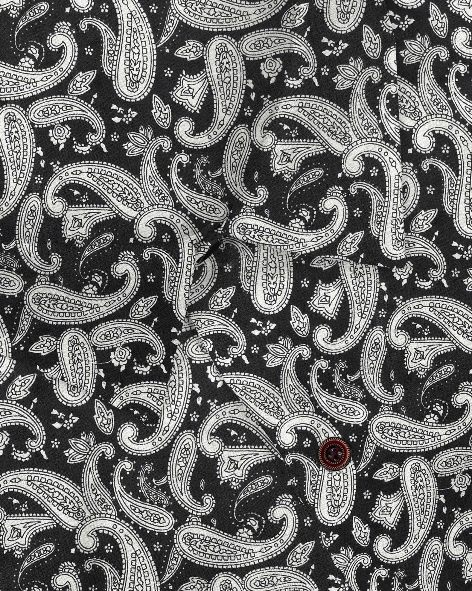 Black Kalamkari - Jaipuri Crown