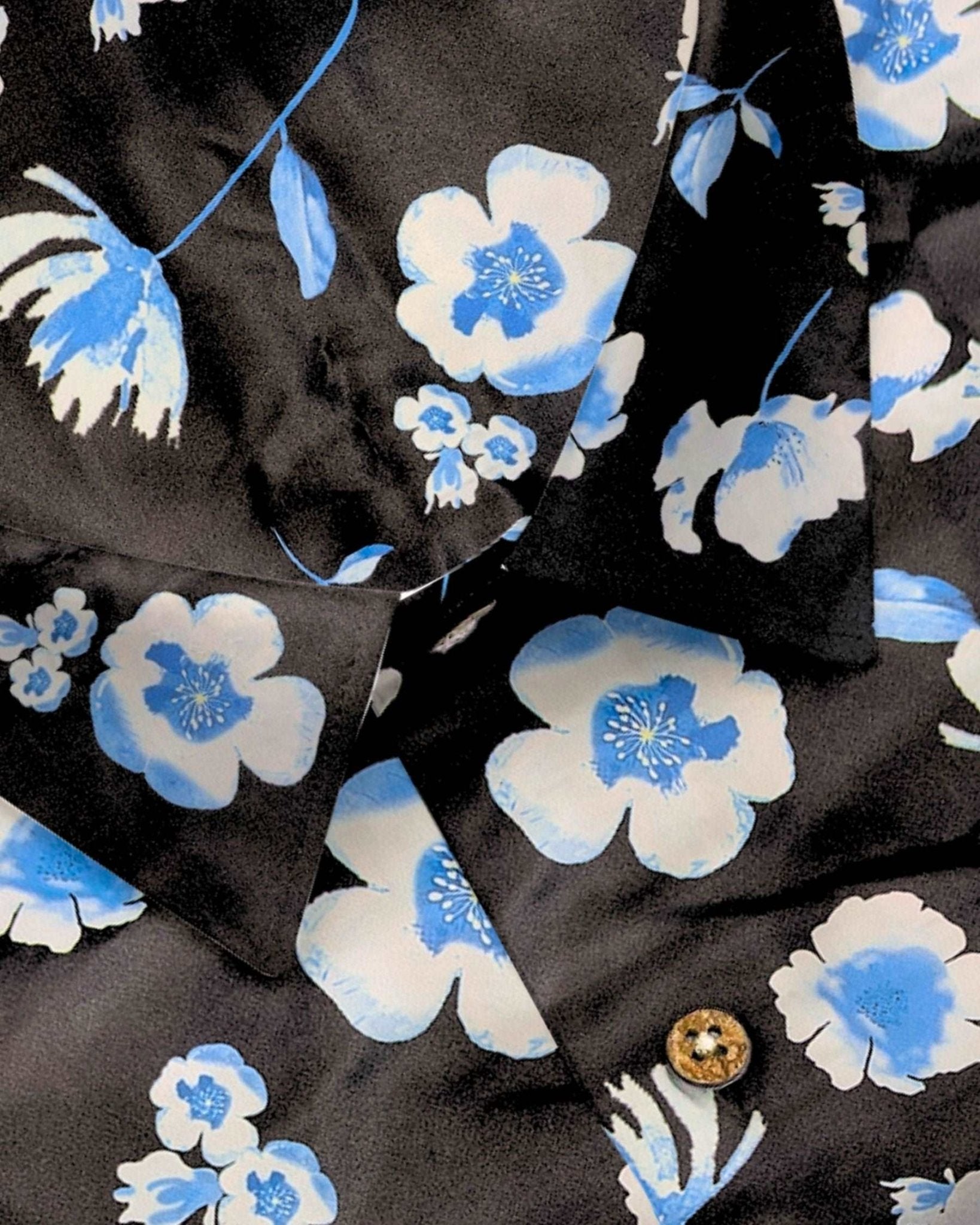Black Sky - Pure Cotton Shirt - Pure Cotton Shirt - Jaipuri Crown