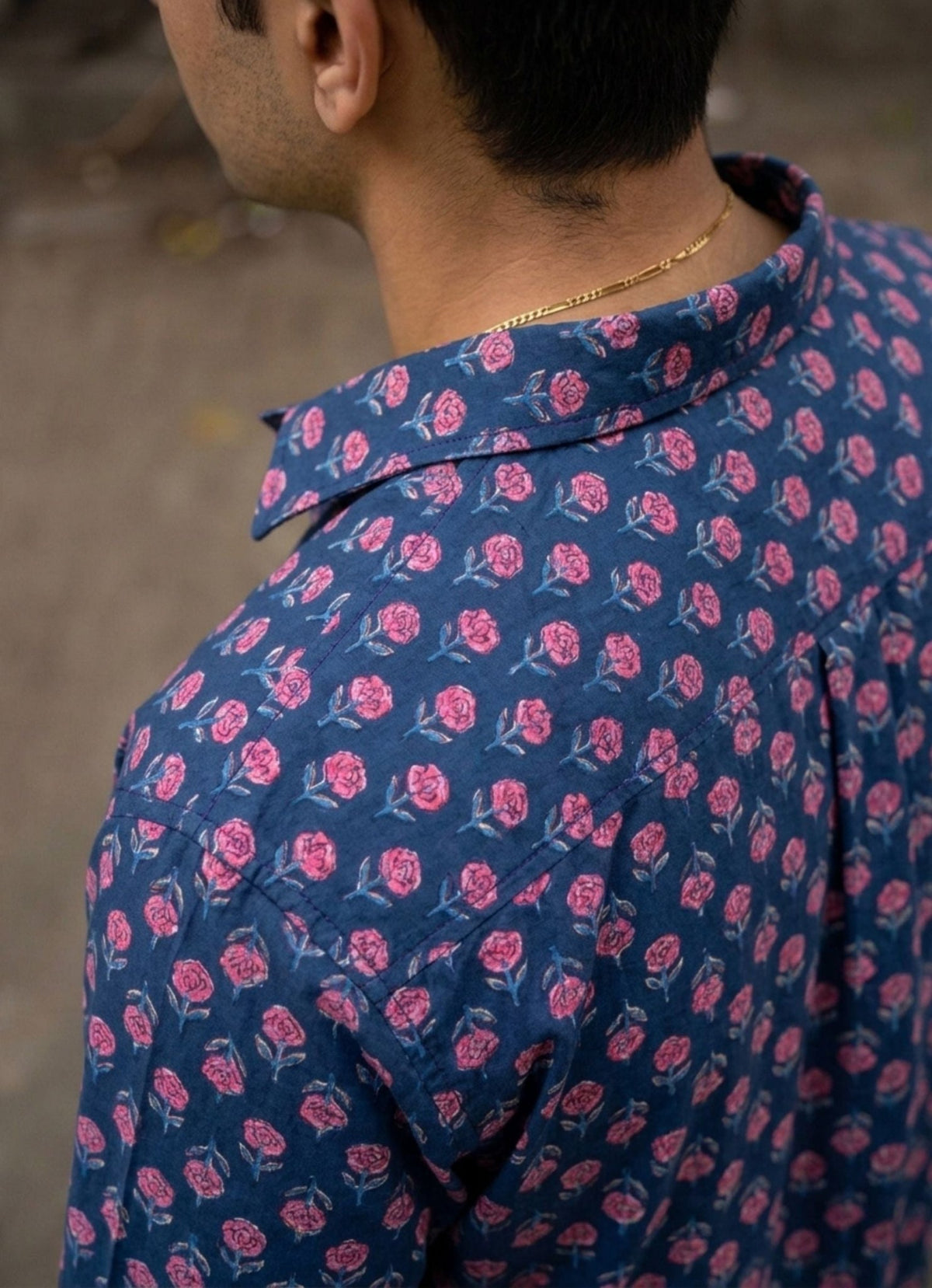 Blooming Elegance – Full Sleeve Cotton Shirt - Jaipuri Crown