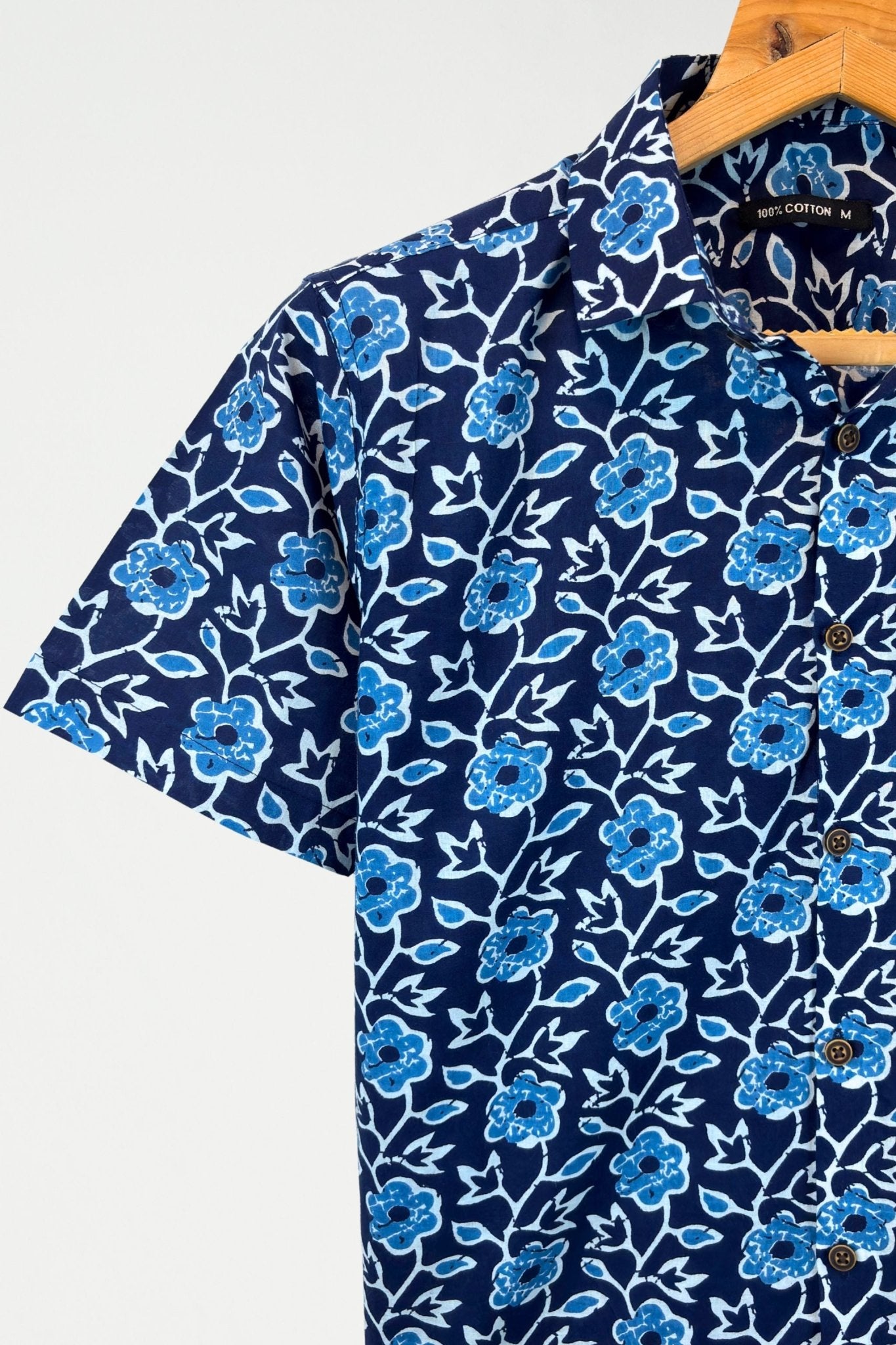 Blue Blooms - Jaipuri Crown