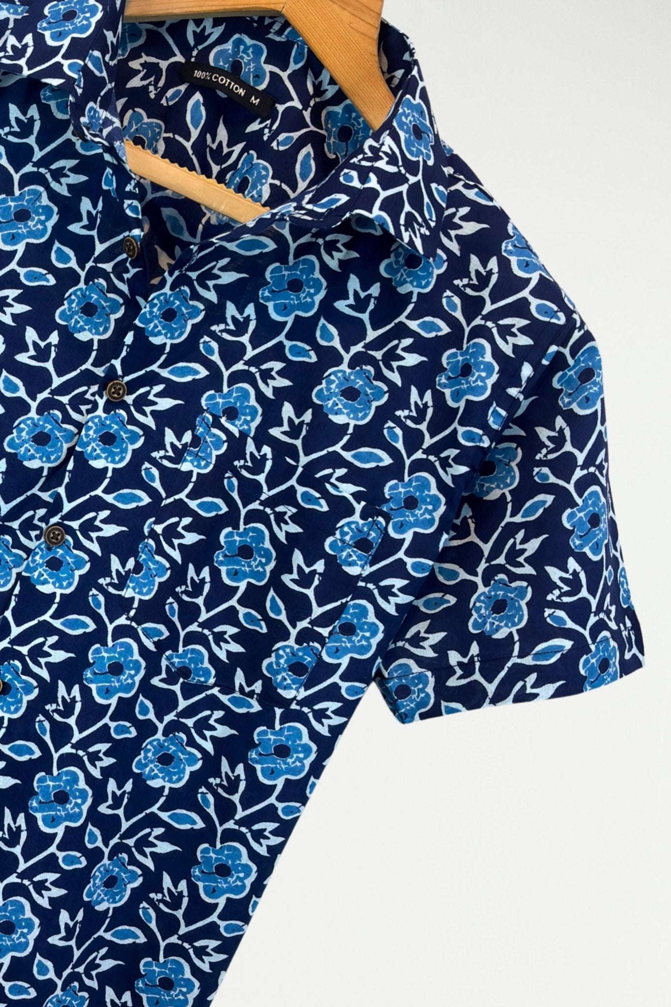 Blue Blooms - Jaipuri Crown