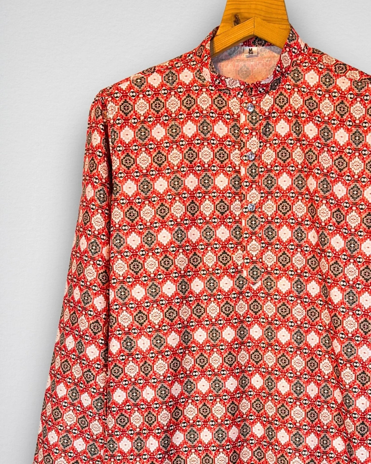 Botanical Printed Kurta - Jaipuri Crown