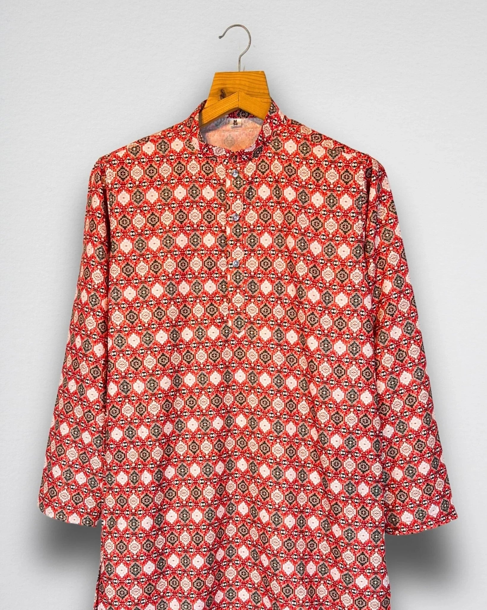 Botanical Printed Kurta - Jaipuri Crown