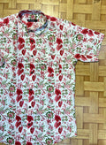 Floral Symphony – Men's Cotton Half Sleeve Shirt