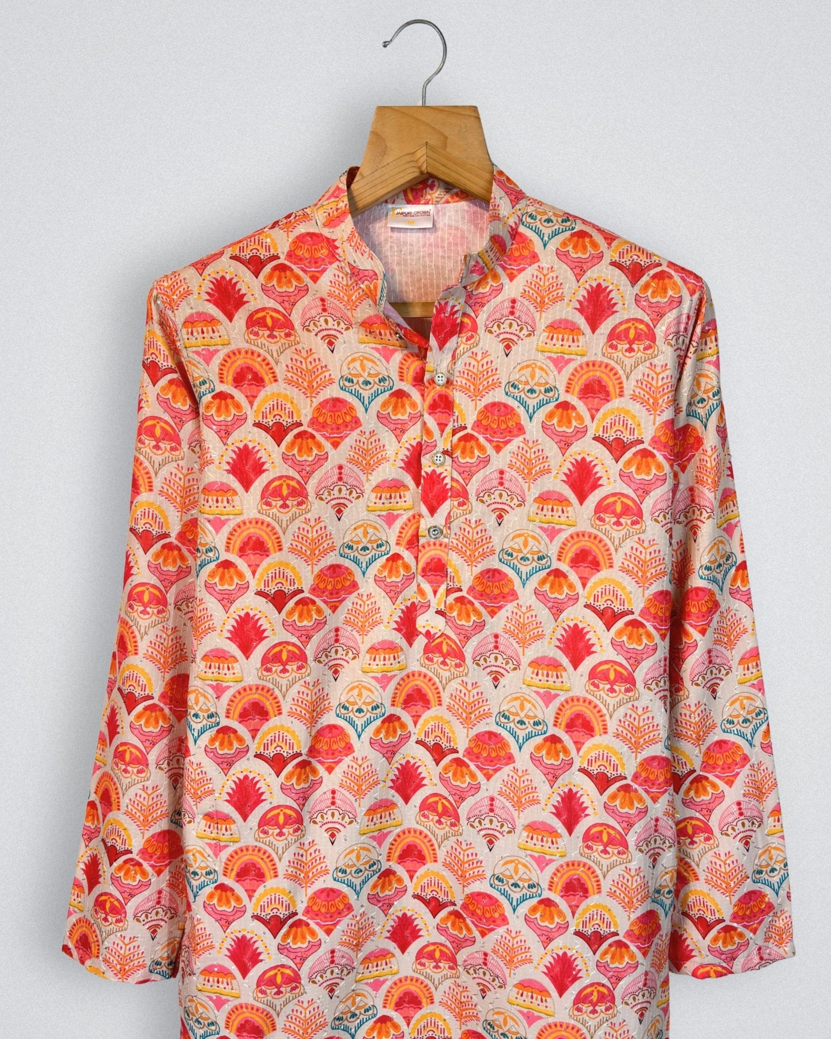 Celestial Diwali Delight Kurta - Jaipuri Crown