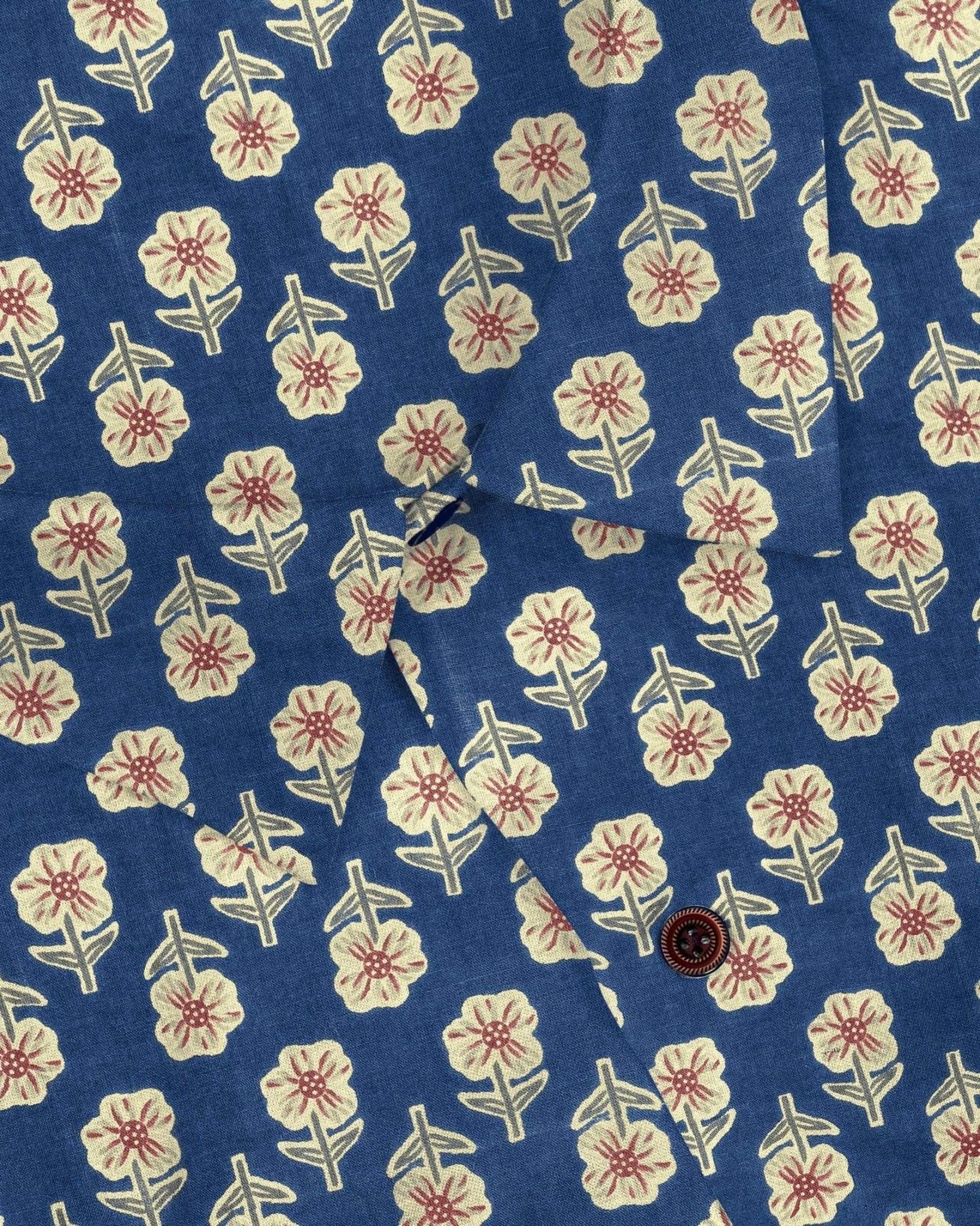 Cerulean Bliss - Jaipuri Crown