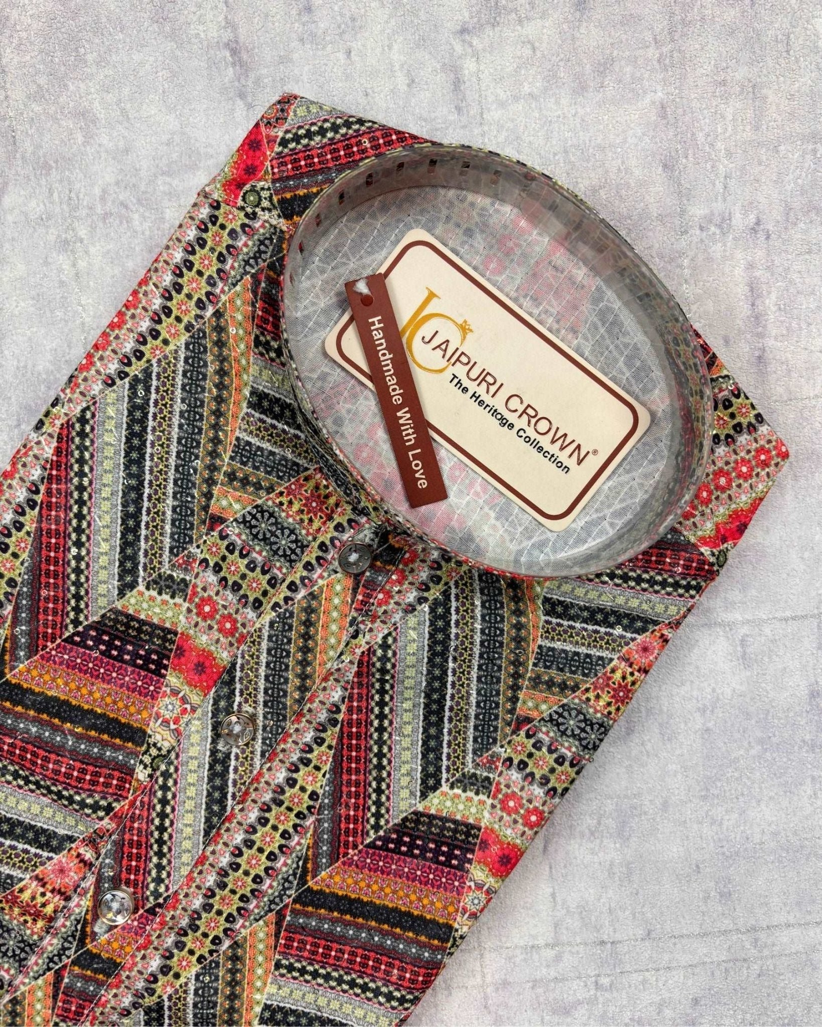 Chintz Printed Kurta - Jaipuri Crown