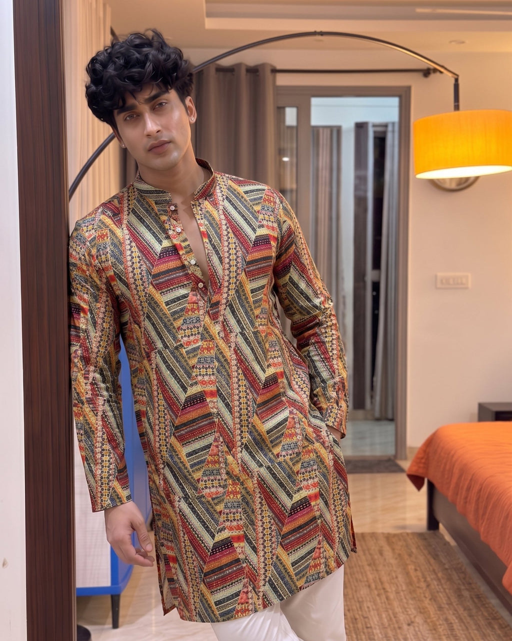 Chintz Printed Kurta - Jaipuri Crown
