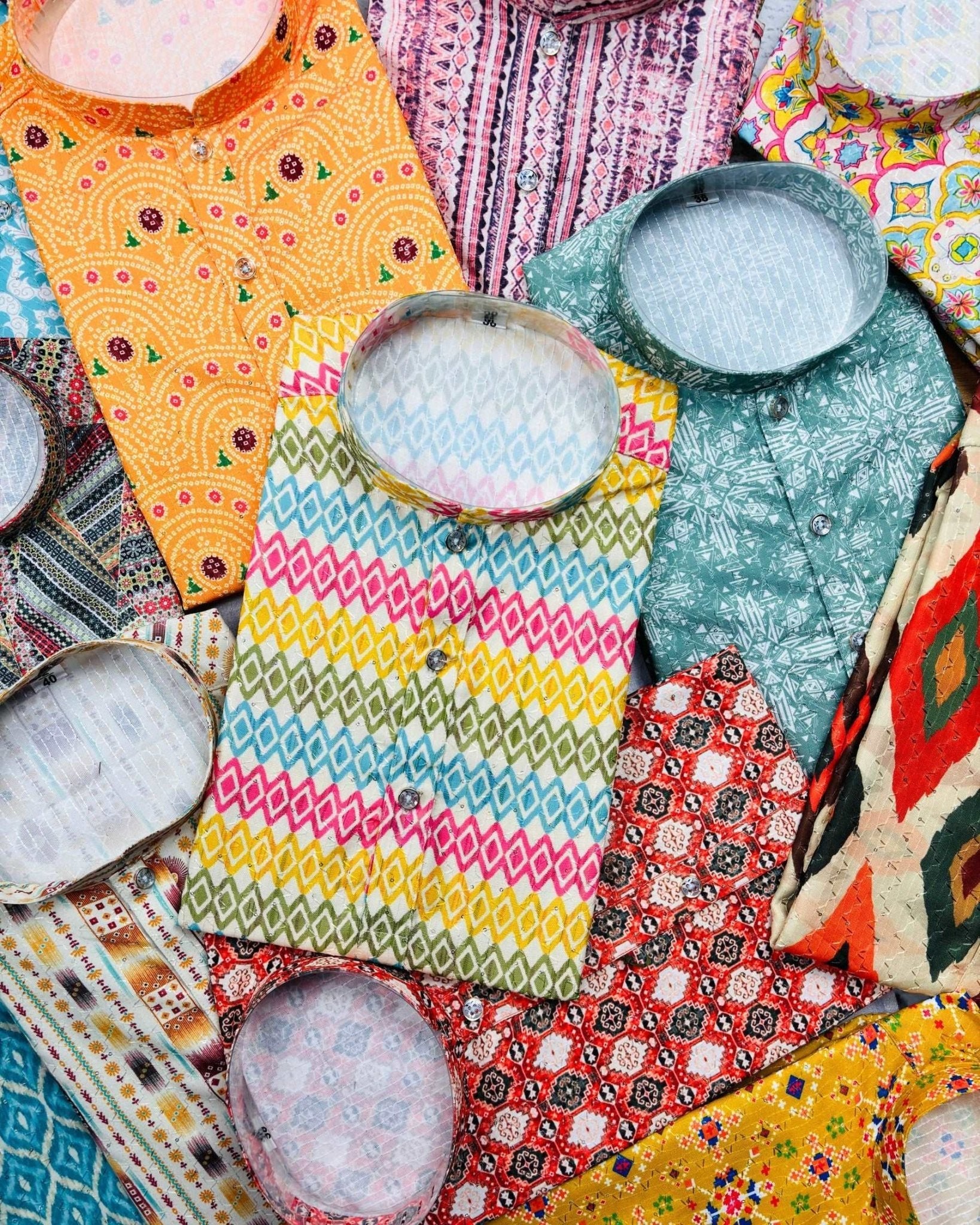 Chintz Printed Kurta - Jaipuri Crown