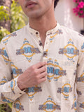Cool Vibes – Printed Cotton Short Kurta - Jaipuri Crown