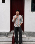 Coral Reef Delight – Printed Cotton Full Sleeve Shirt - Jaipuri Crown