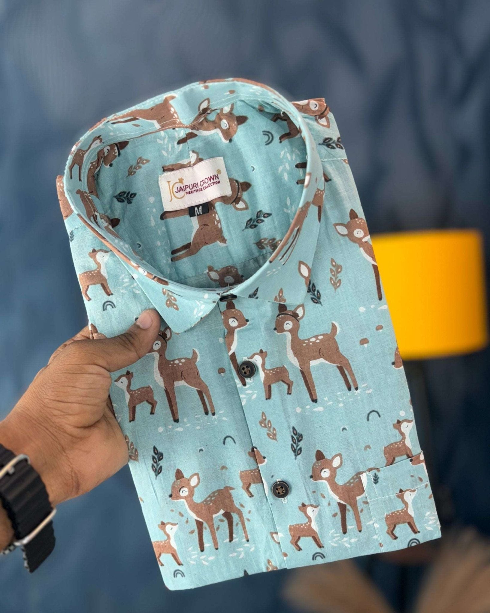 Deer Canvas Prints - Jaipuri Crown