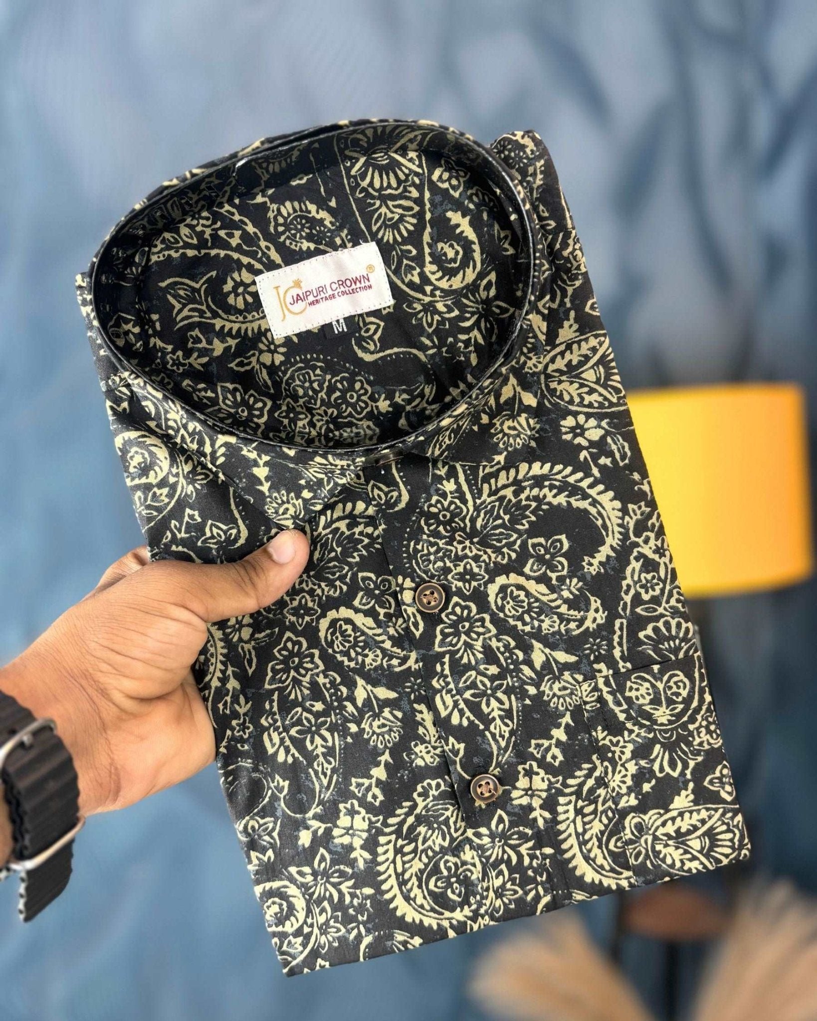 Elegant Kalamkari - Jaipuri Crown