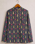 Eternal Elegance – Printed Cotton Short Kurta - Jaipuri Crown