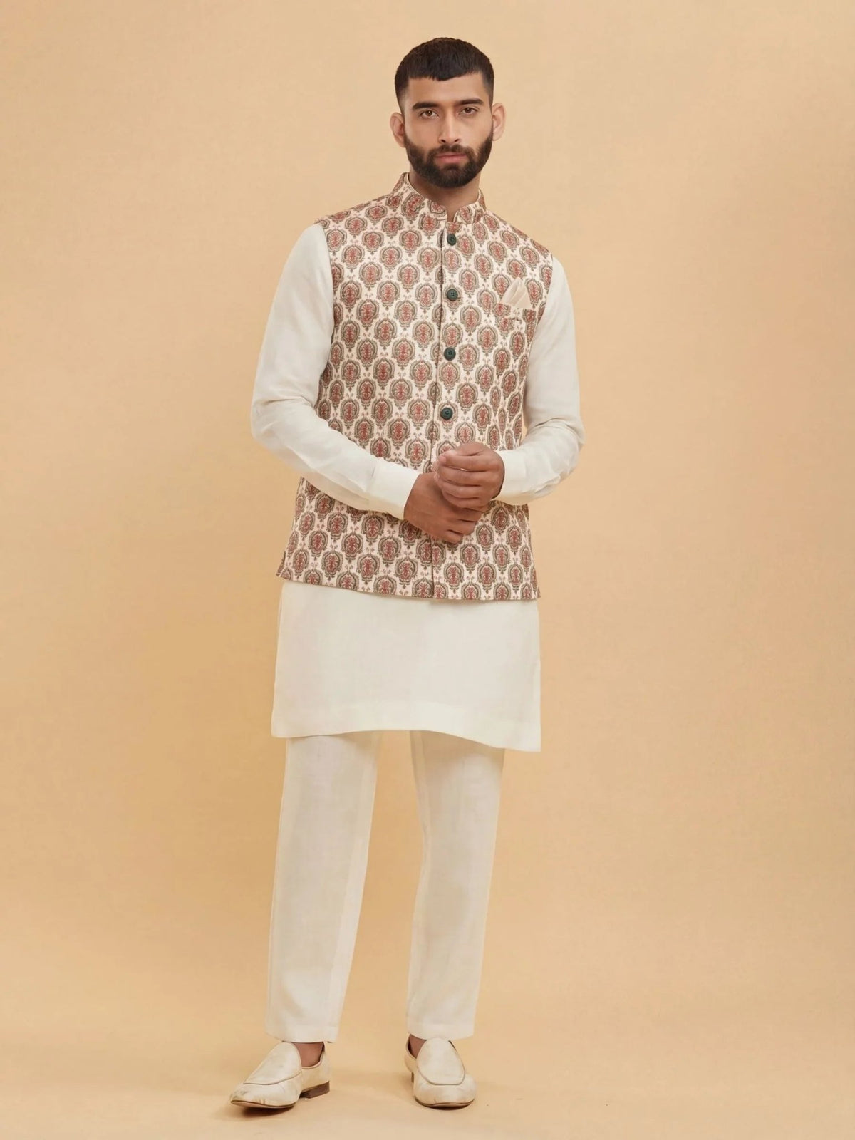 Ethnic Couture Modi Jacket - Jaipuri Crown