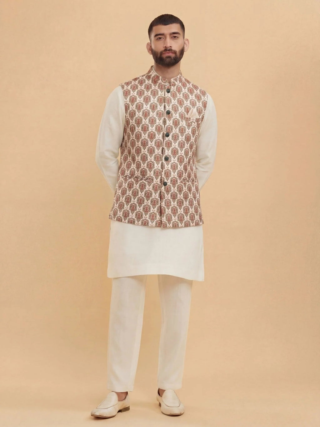 Ethnic Couture Modi Jacket - Jaipuri Crown