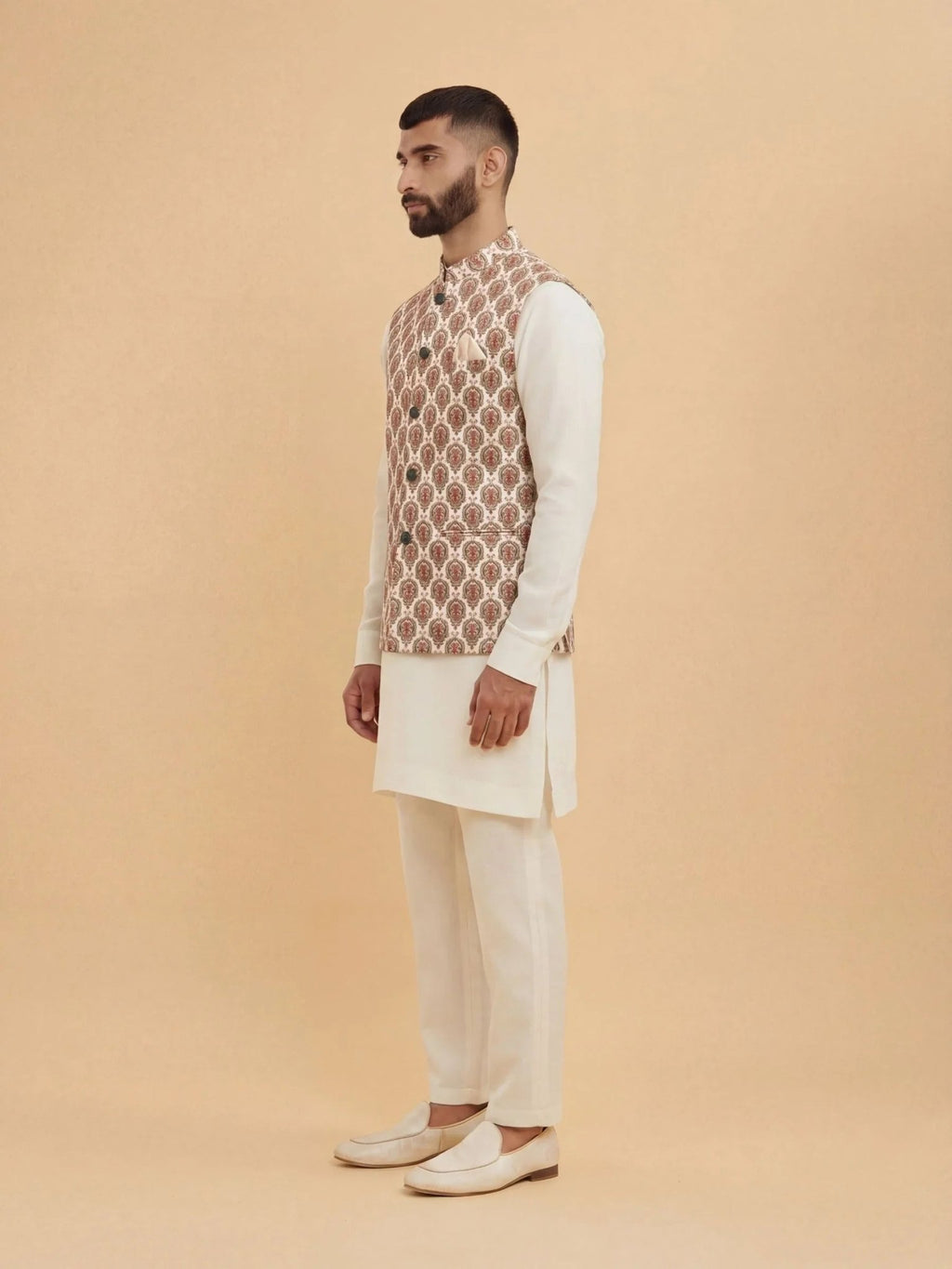 Ethnic Couture Modi Jacket - Jaipuri Crown