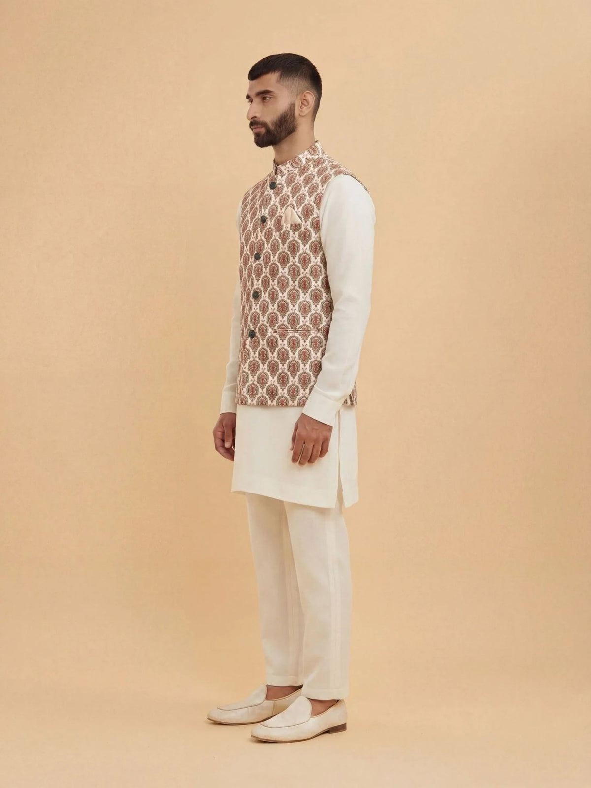 Ethnic Couture Modi Jacket - Jaipuri Crown