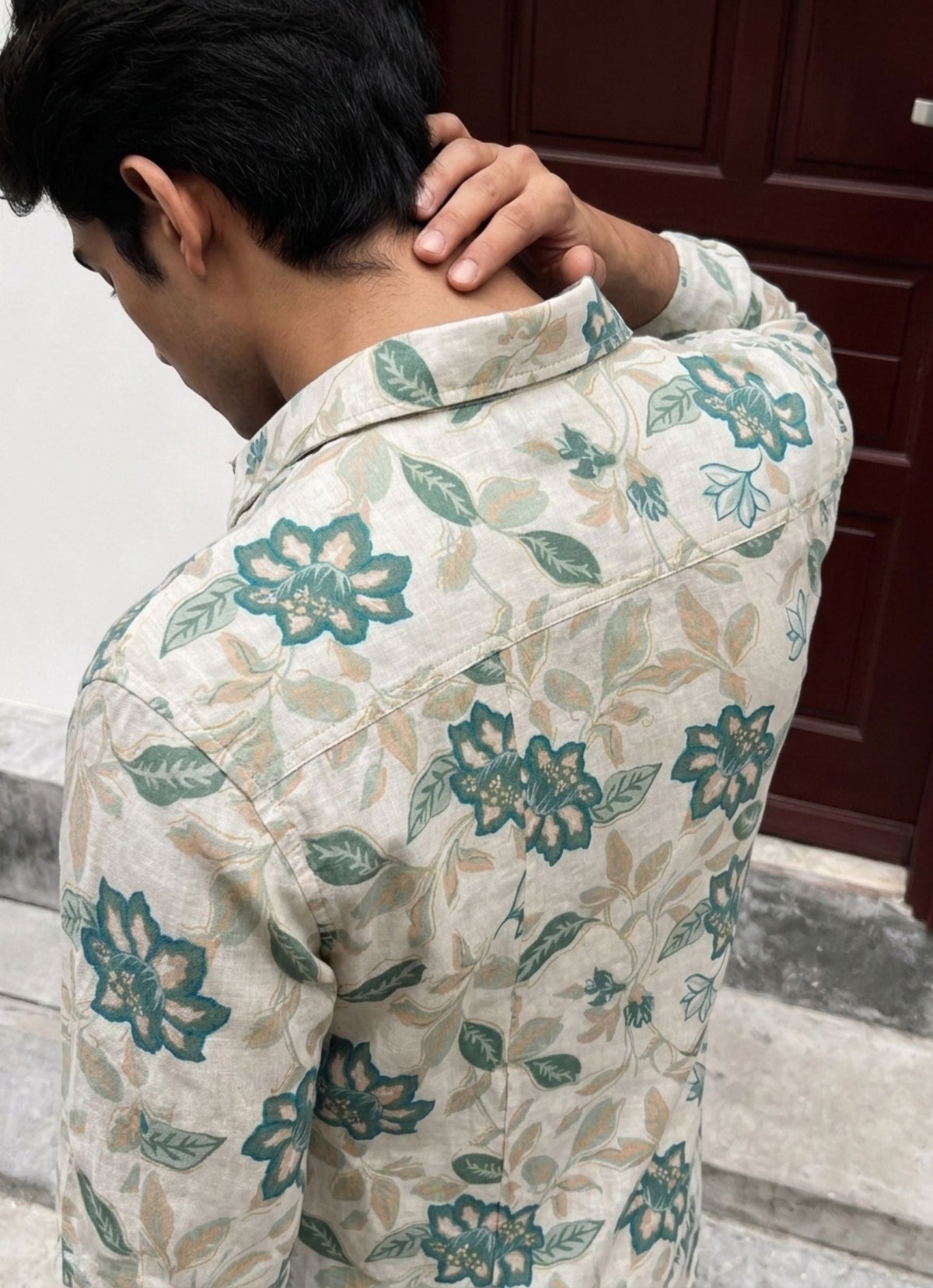 Floral Dream – Printed Cotton Full Sleeve Shirt - Jaipuri Crown