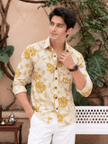Floral Elegance – Full Sleeve Cotton Shirt - Jaipuri Crown