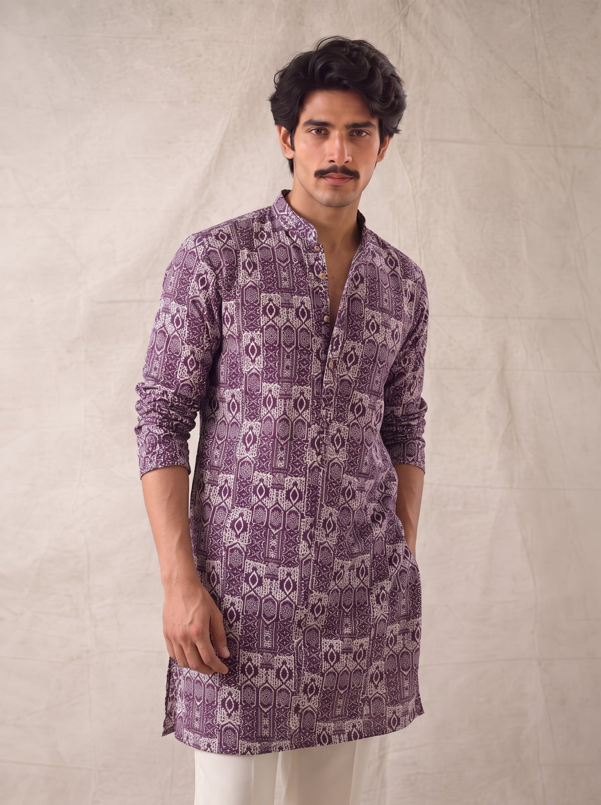 Freesia Printed Kurta - Jaipuri Crown