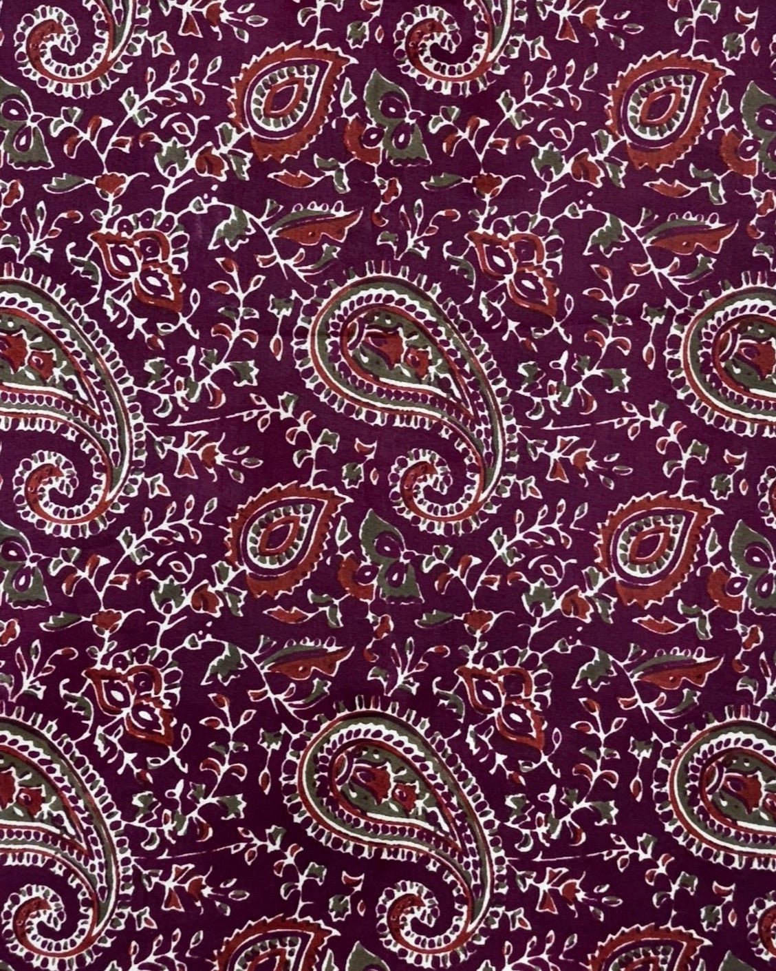 Gulbagh Paisley – Half Sleeve Cotton Shirt - Jaipuri Crown