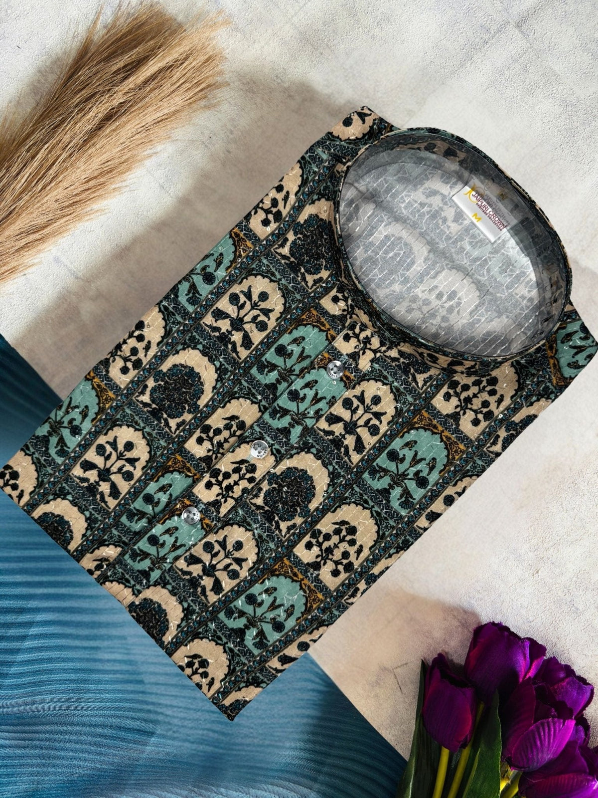 Heer Drape - Jaipuri Crown